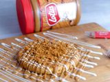 Konafa Honey And Lotus Cream And White Chocolate And Biscuit Lotes