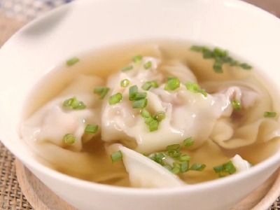16. Shrimp Wanton With Fungi Soup