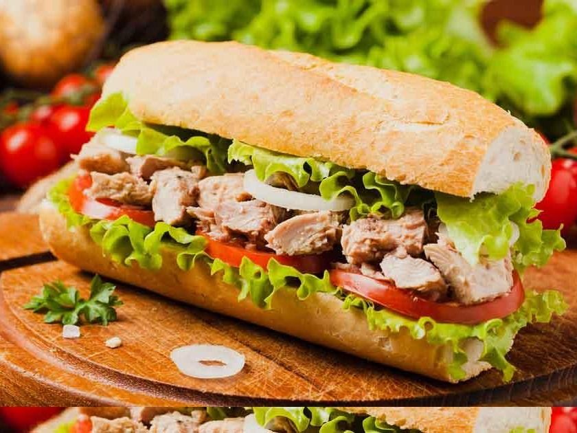 Plain Tuna Sandwich