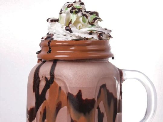 Mint Chocolate Milkshake