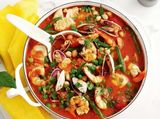 Seafood cocktail casserole