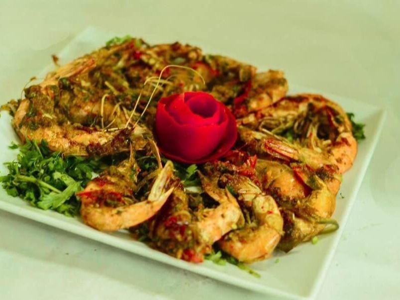 shrimp head and tail