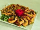 shrimp head and tail