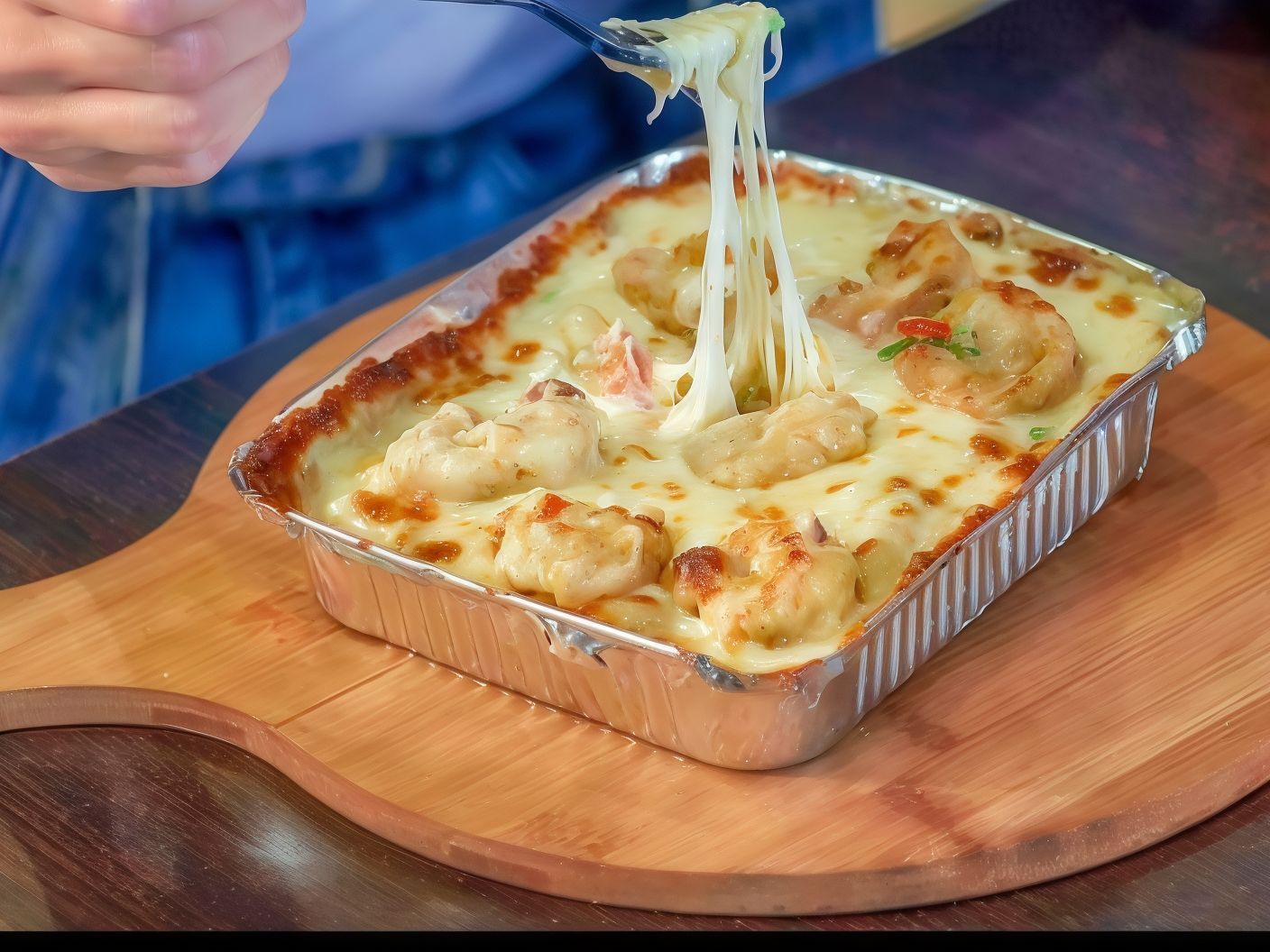 Meat Bechamel Pasta