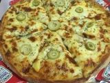 Mushroom Oriental Pizza