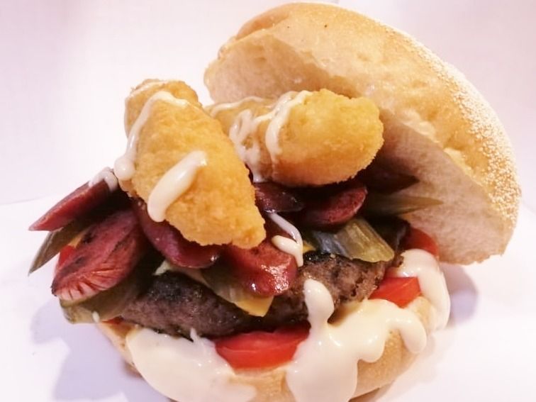 Max Beef Burger Sandwich