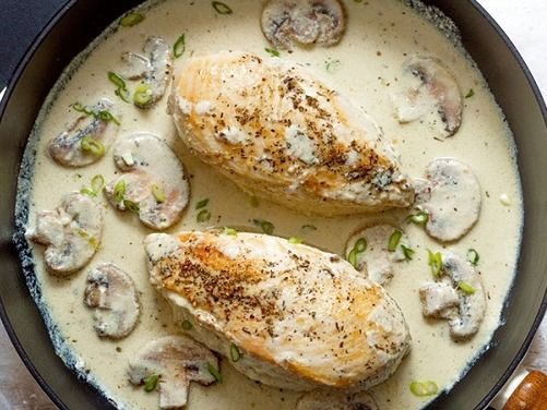 Chicken Mushroom White