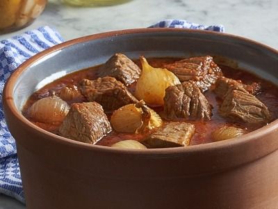 Onion with meat Casserole
