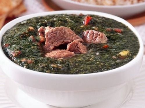 Molokhia with meat Casserole
