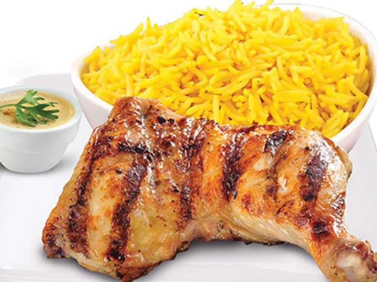 1/4 Chicken thigh Meal