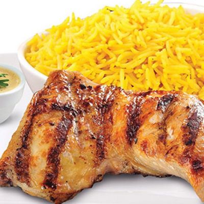 1/4 Chicken thigh Meal
