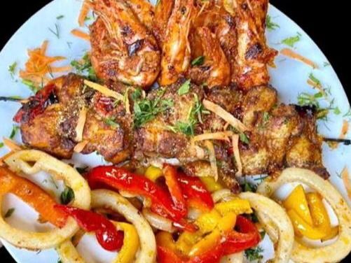 mix seafood meal