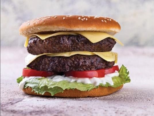 Double Cheese Beef Burger