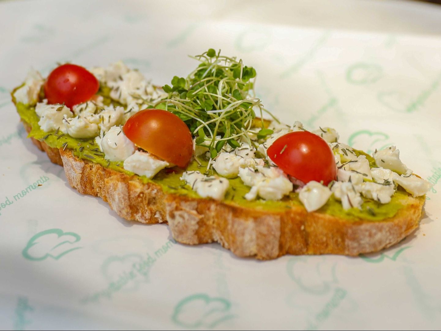 Avocado and Goat Cheese Toast