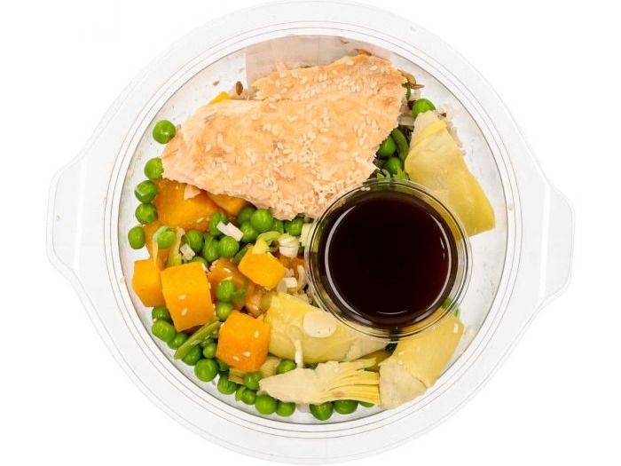 Asian Salmon Bowl