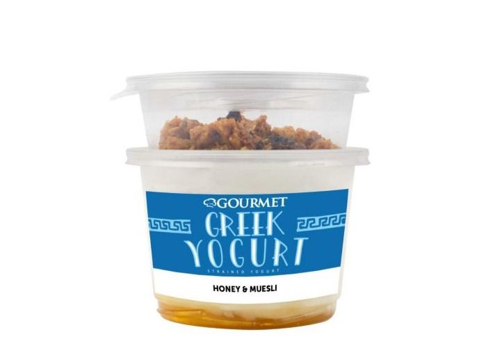Greek Yogurt with Honey and Muesli
