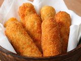 Croquette Potatoes With Mozzarella cheese