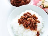 White Rice With Minced Meat