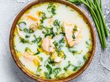 Creamy Chicken Soup With Mushroom