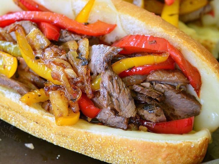 Meat Fajita Sandwich