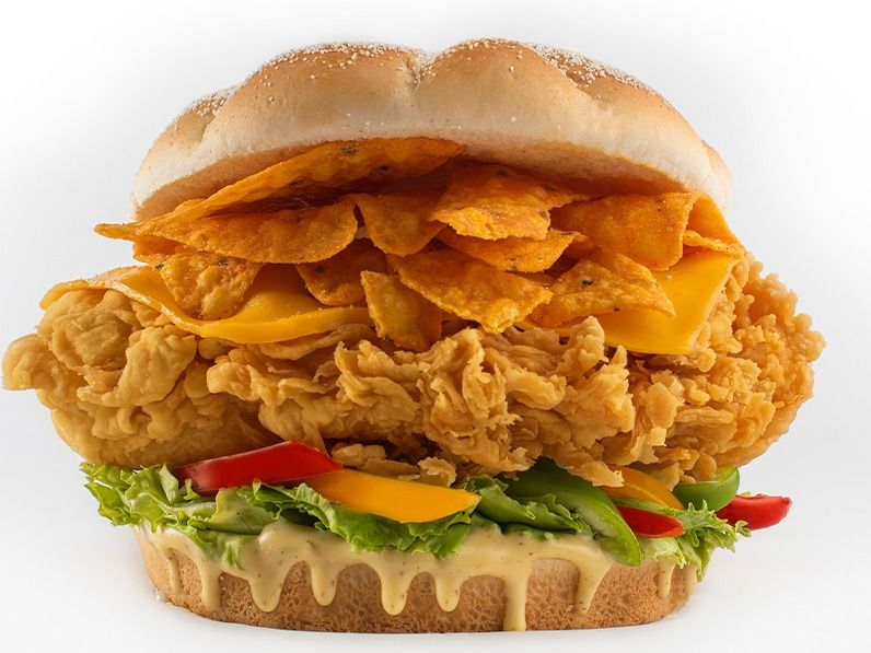 Chicken Doritos Sandwich