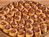 Konafa Plate With Nutella Bread