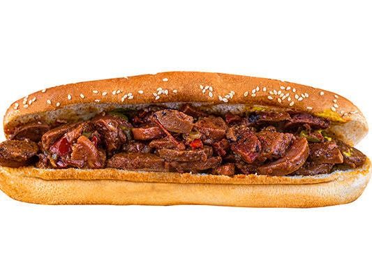 Large Oriental Sausage Sandwich
