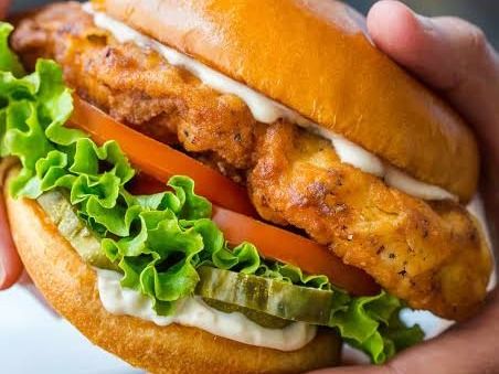 Large Chicken Tower Sandwich