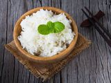 White Rice Dish Meal