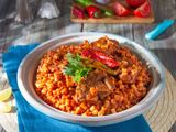 Mubakbaka With Lamb Meat Pasta