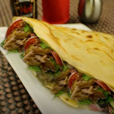 Chicken Fajita Crepe