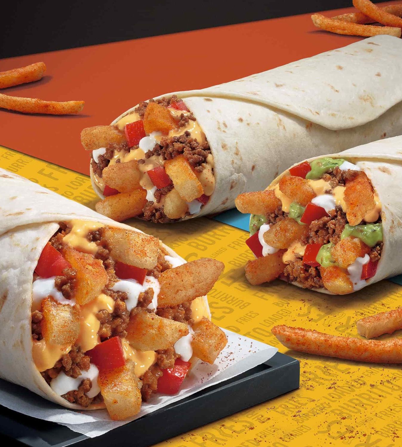 Cheesy Fries Roll