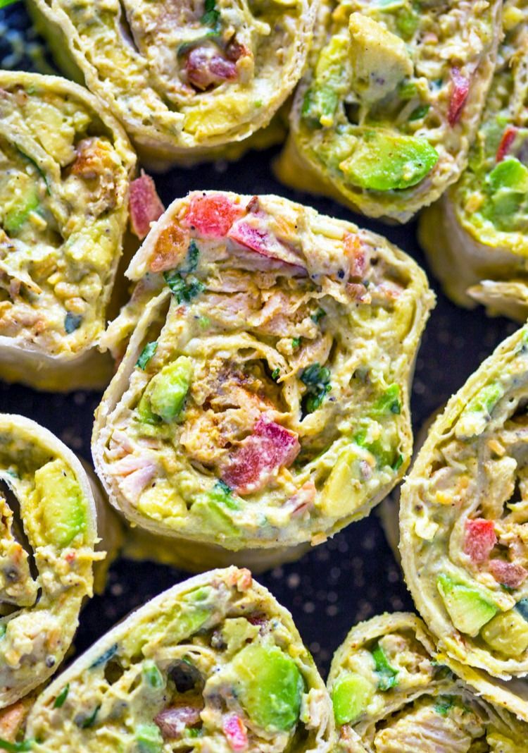 Chicken Guacamole Wrap Sandwich