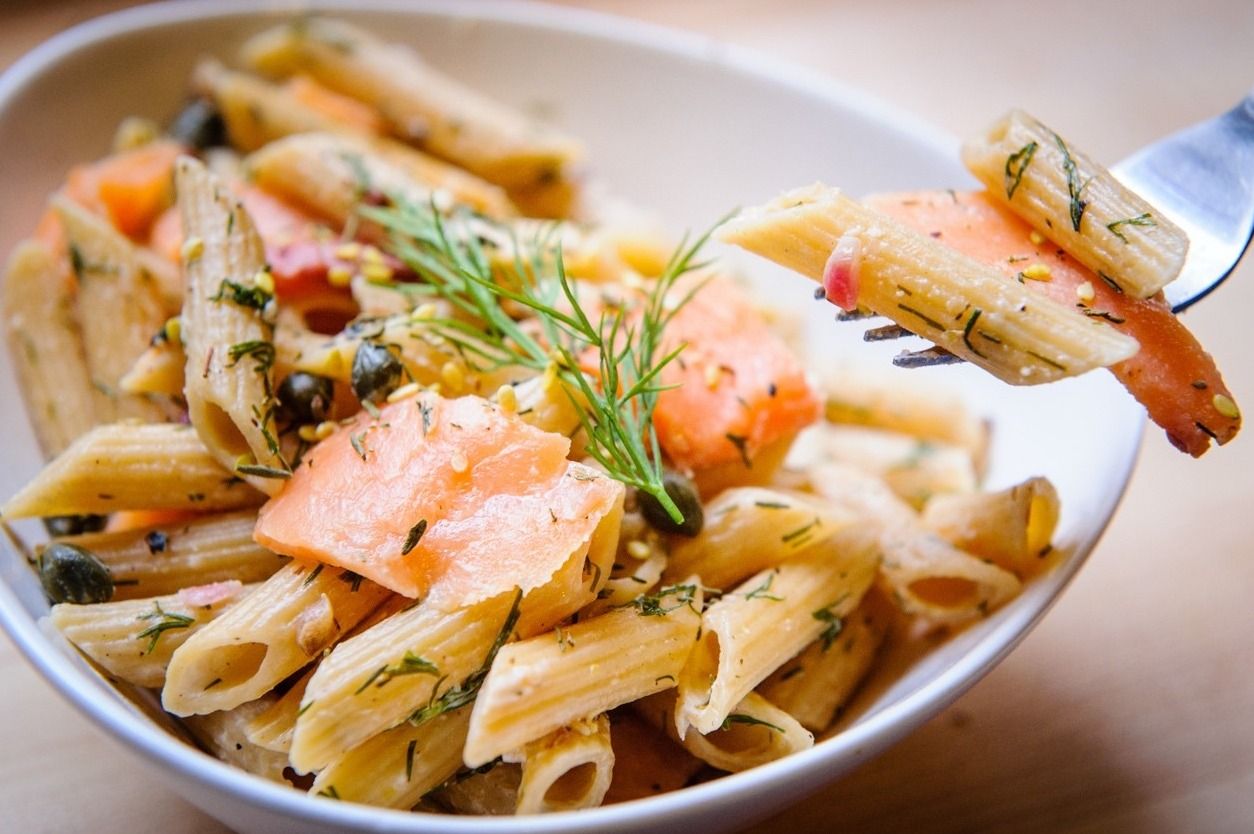 Salmon Pasta