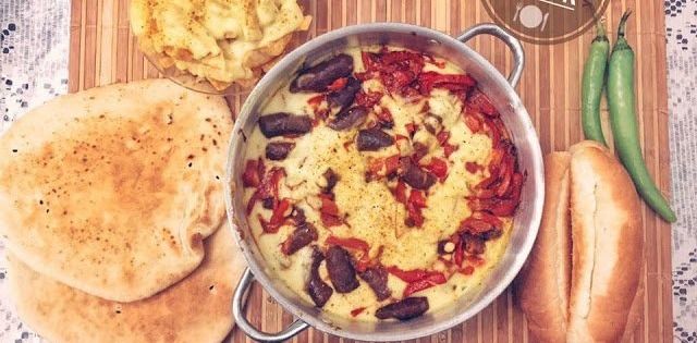 Oriental Sausage Pan