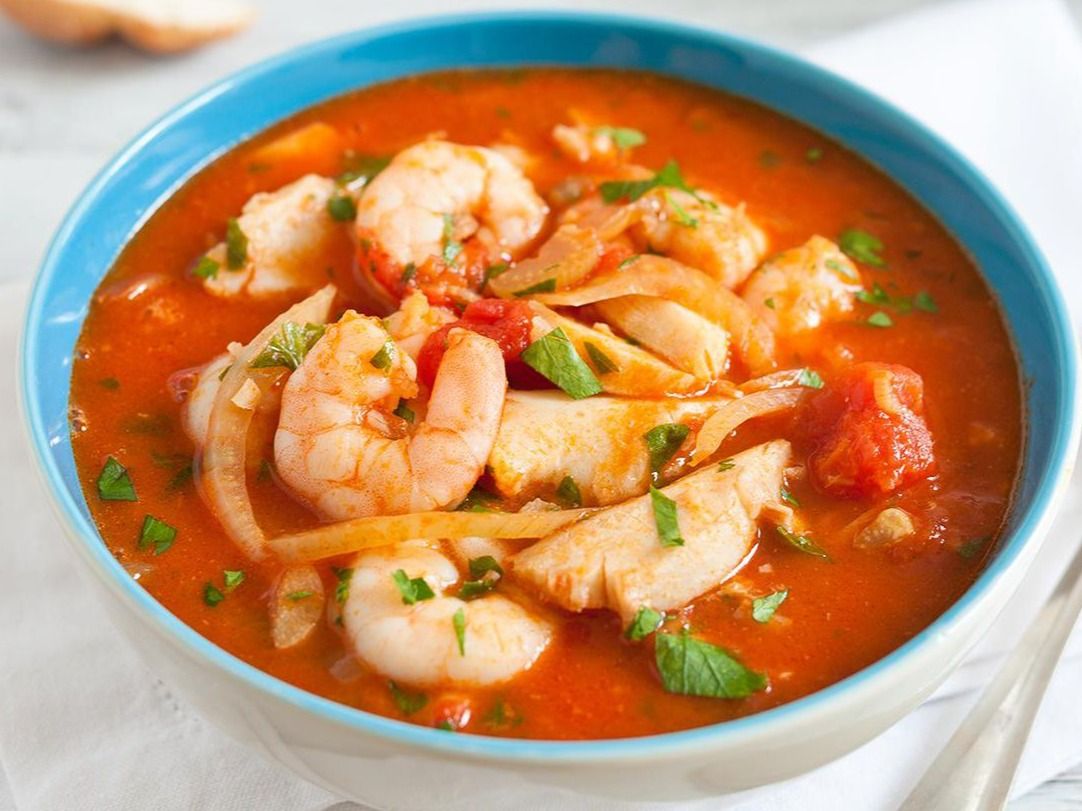 Seafood Soup Basque