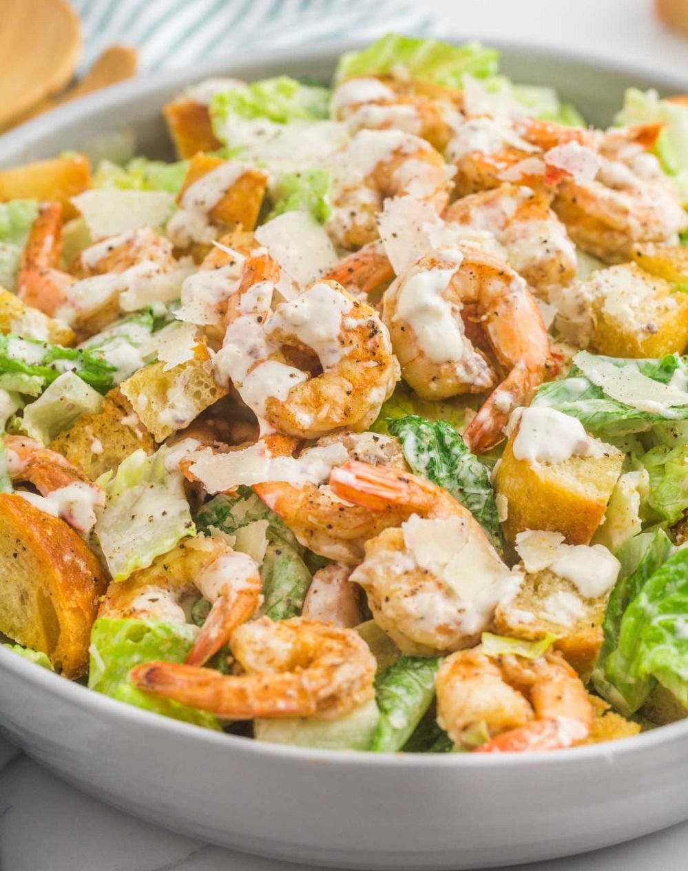 Shrimp Caesar Salad