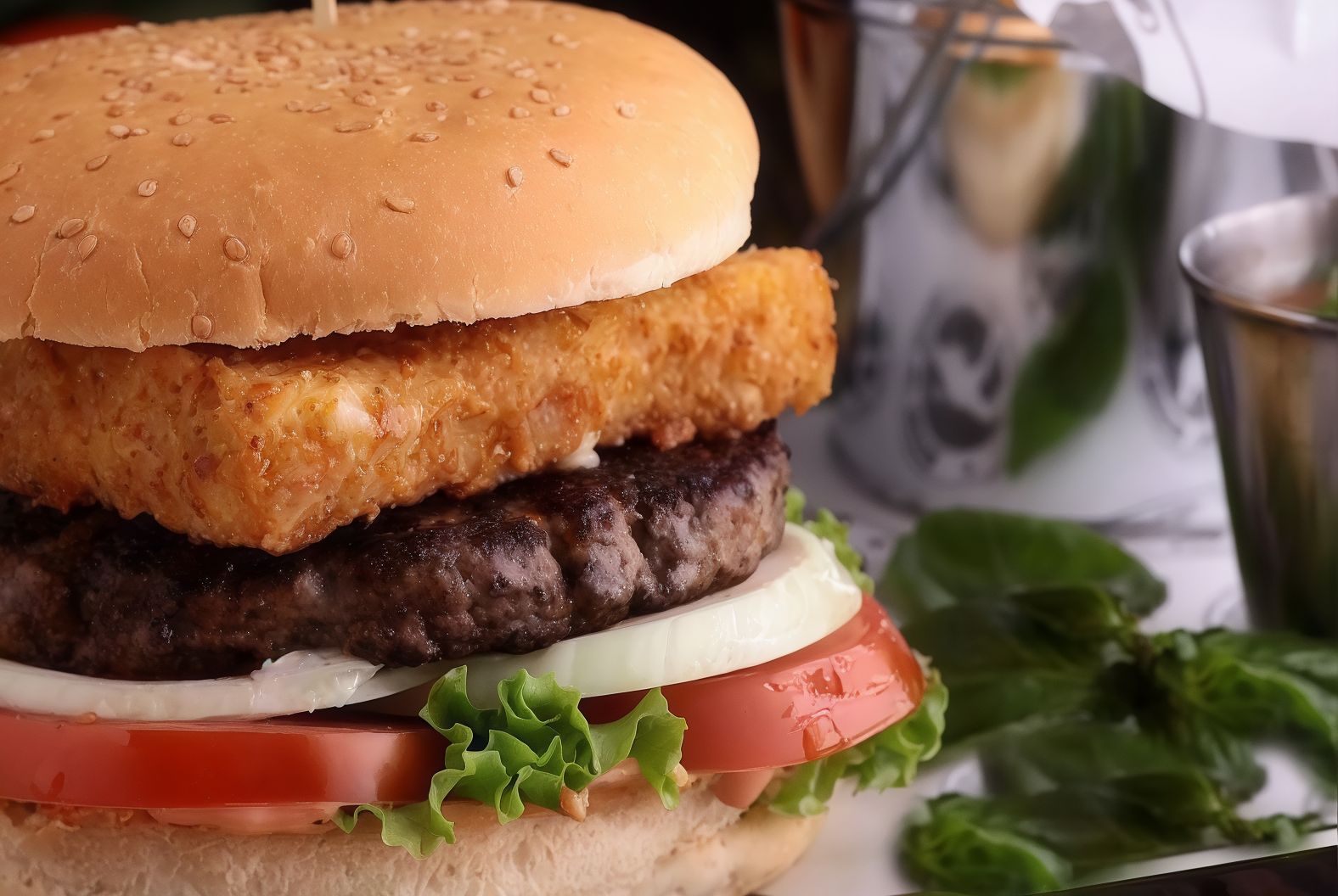 Spell Mozzarella Burger