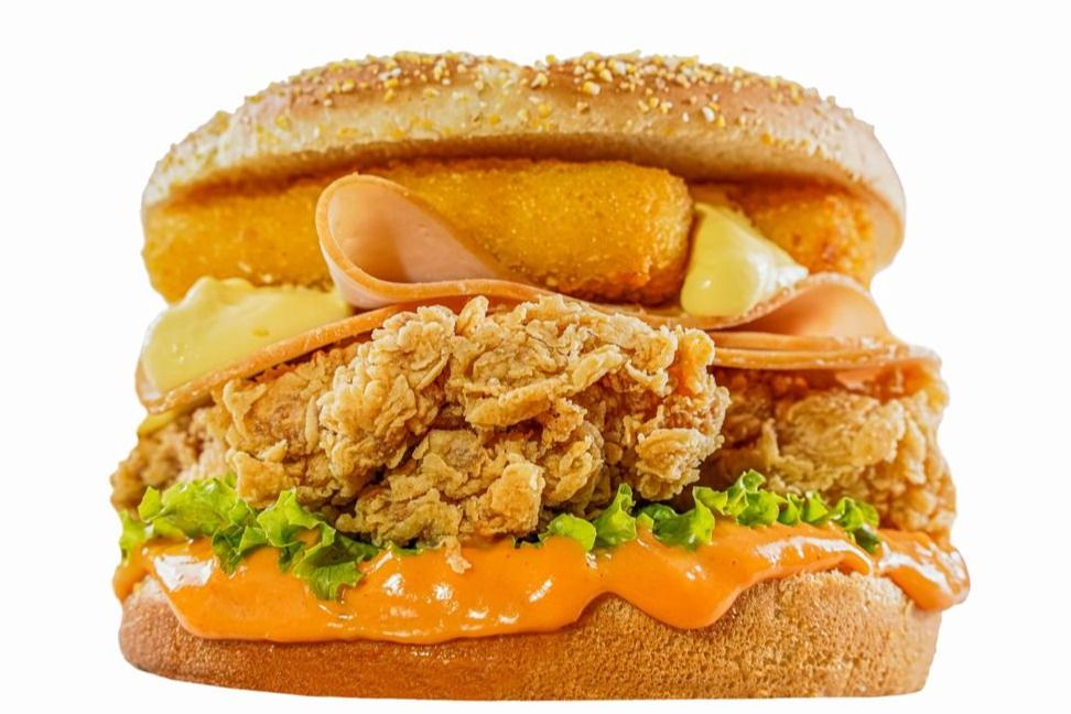 Cheese Map Sandwich