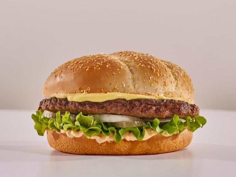 American Beef Burger Sandwich