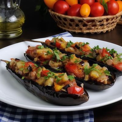 Pickled eggplant