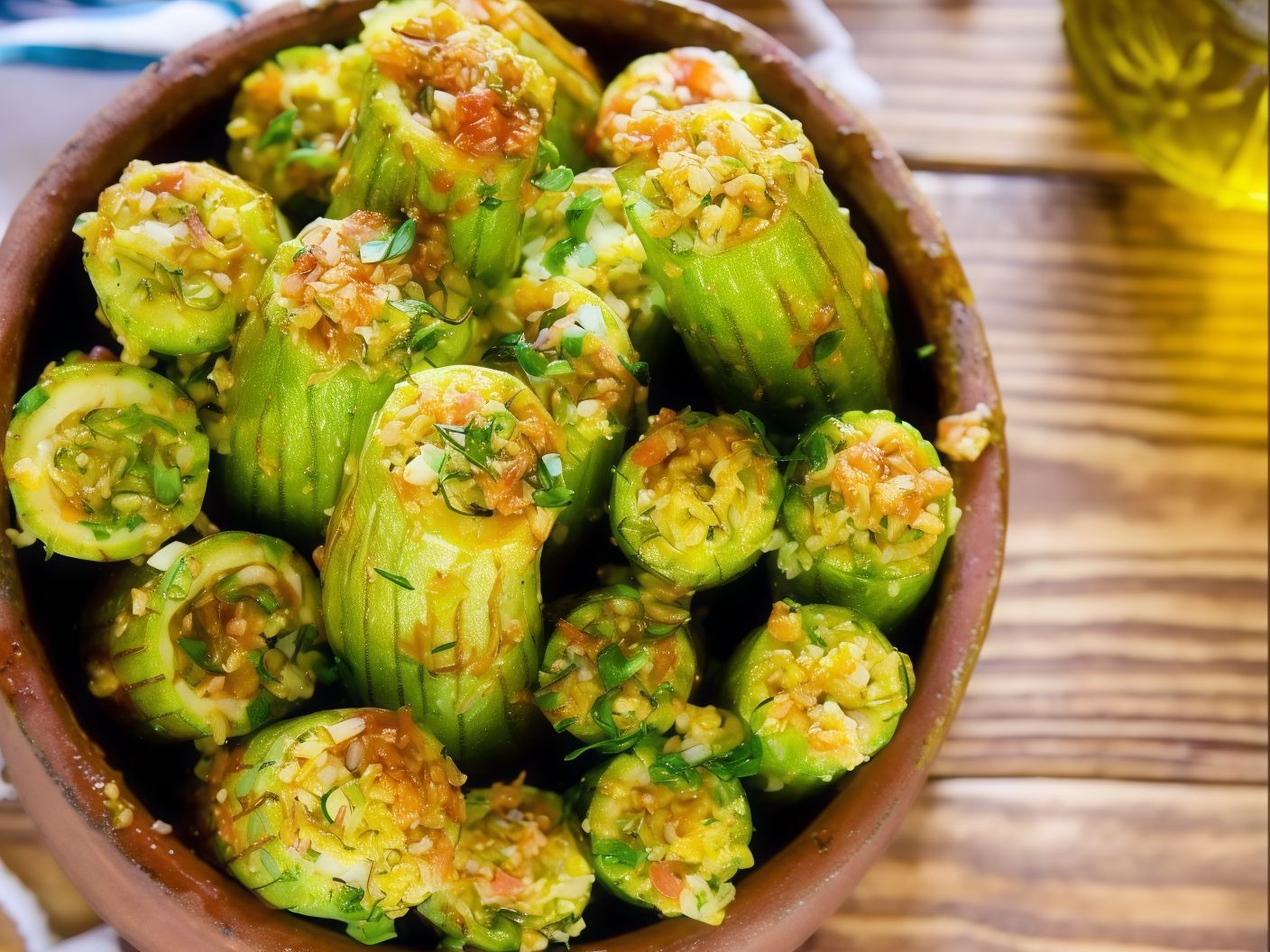 Zucchini Mahshi Kilo