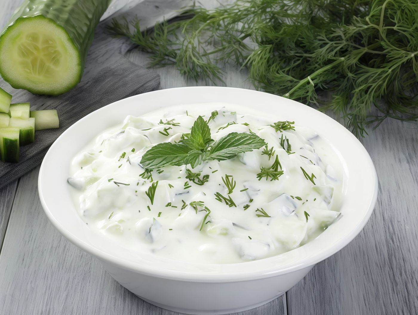 Cucumber With Yogurt