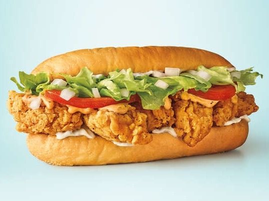 Chicken Strips Sandwich