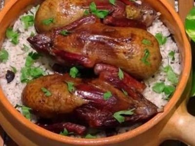 Pigeon Casserole With Rice