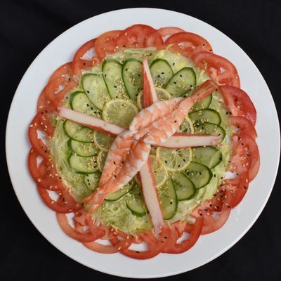 Veggie Seafood Salad