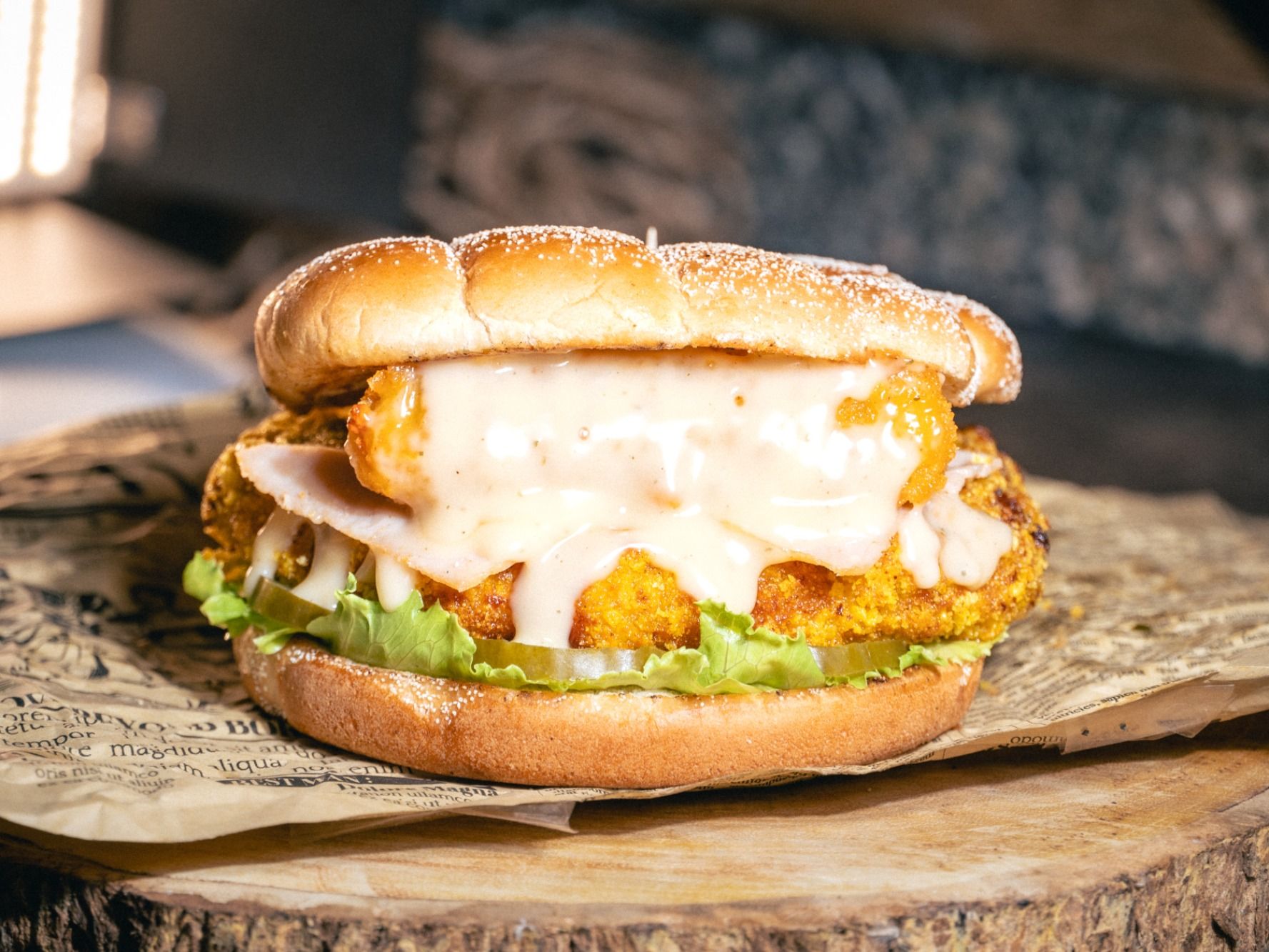 House Chicken Burger