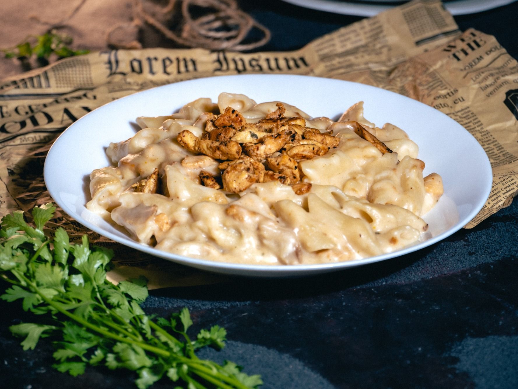 Alfredo White Sauce Pasta