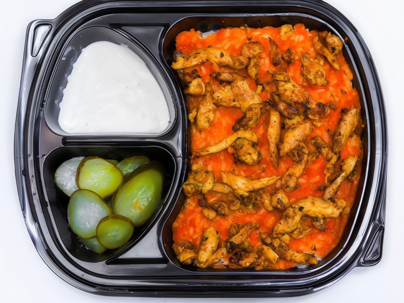 Medium Fatteh Chicken Shawerma Meal