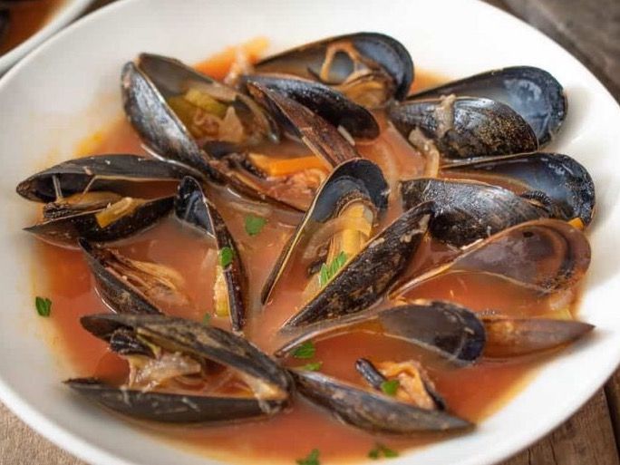mussels soup